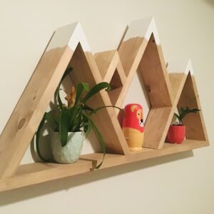 Etagère montagnes