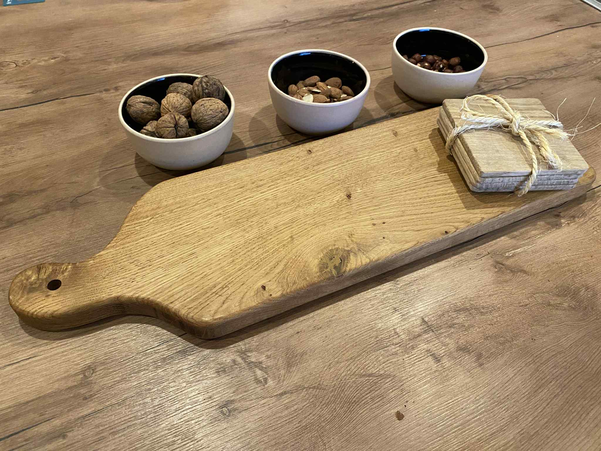 Planche apéro / planche à découper en chêne massif – Image 9