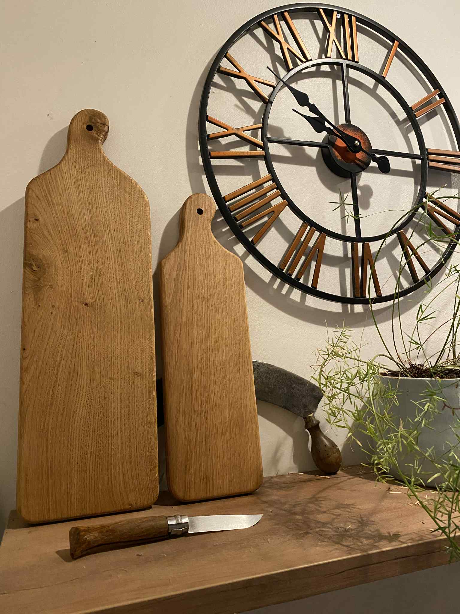 Planche apéro / planche à découper en chêne massif